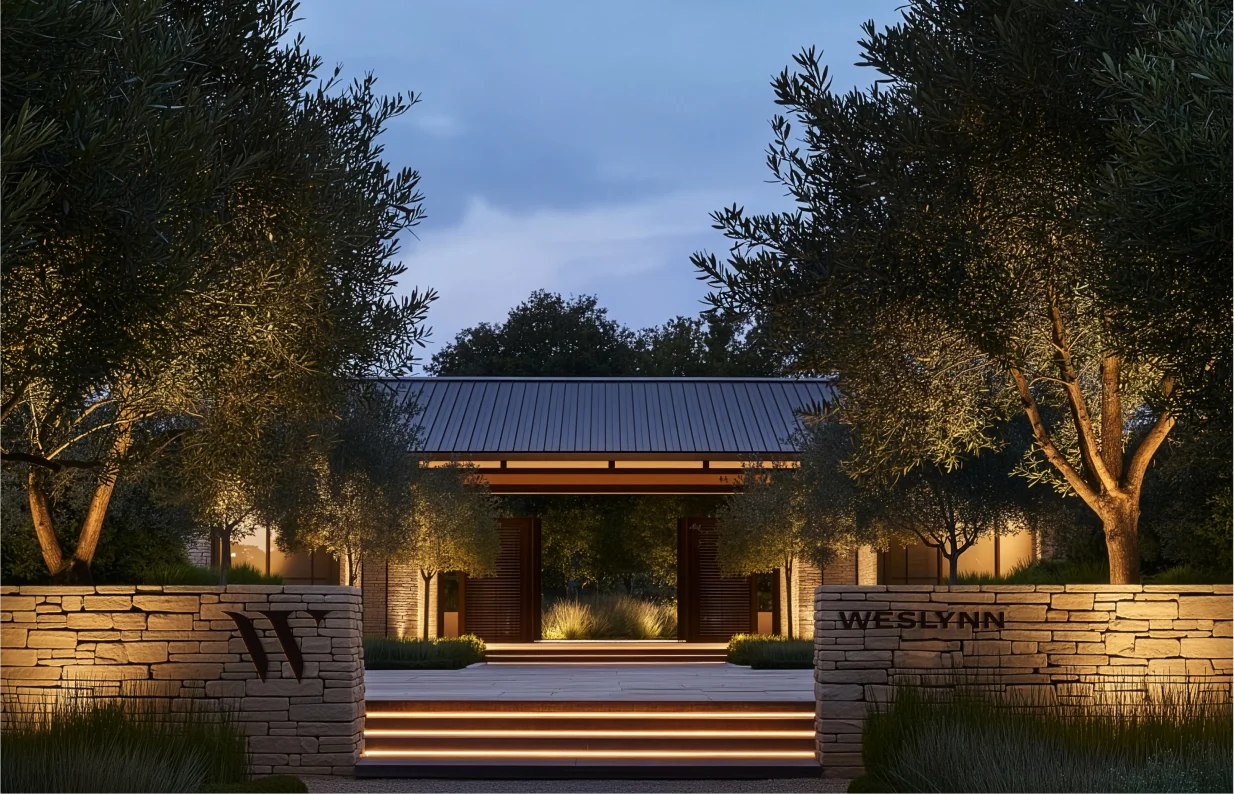 WesLynn design collaboration in a natural setting